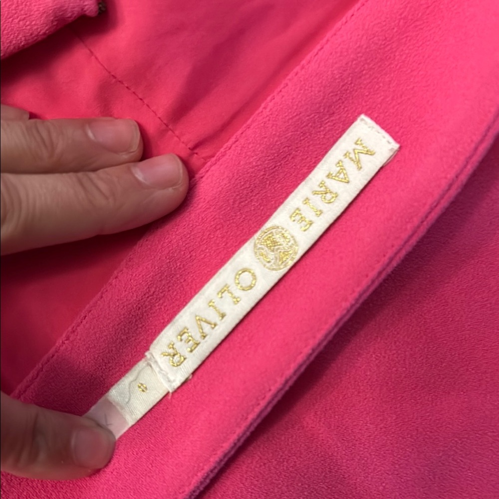 Marie Oliver High Waist Pink Shorts - Picture 3 of 3